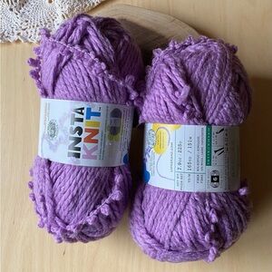 Insta knit VIO-LET IT GO Purple Yarn Skeins